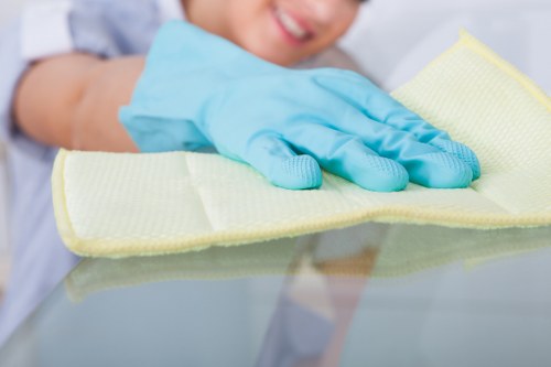High-rise apartment turnover cleaning in Docklands