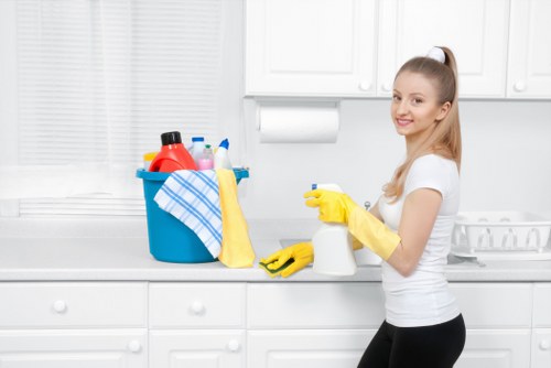 On-site curtain cleaning process for a Docklands property