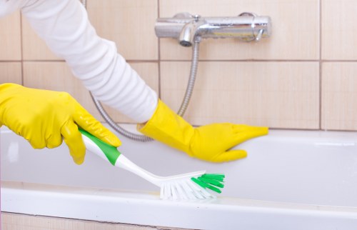 Professional deep cleaning service for a Docklands apartment interior