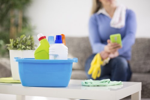 Detailed bathroom cleaning for an Airbnb property in Docklands