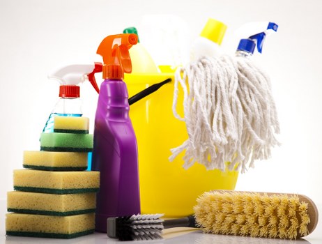 Local cleaners handling apartment access and building entry in Docklands