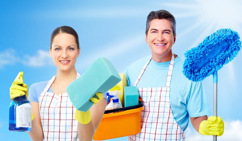 Apartment building access and common-area aware cleaning service in Docklands